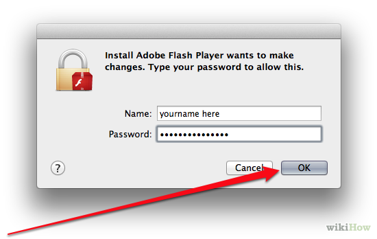 Adobe signature asking for password