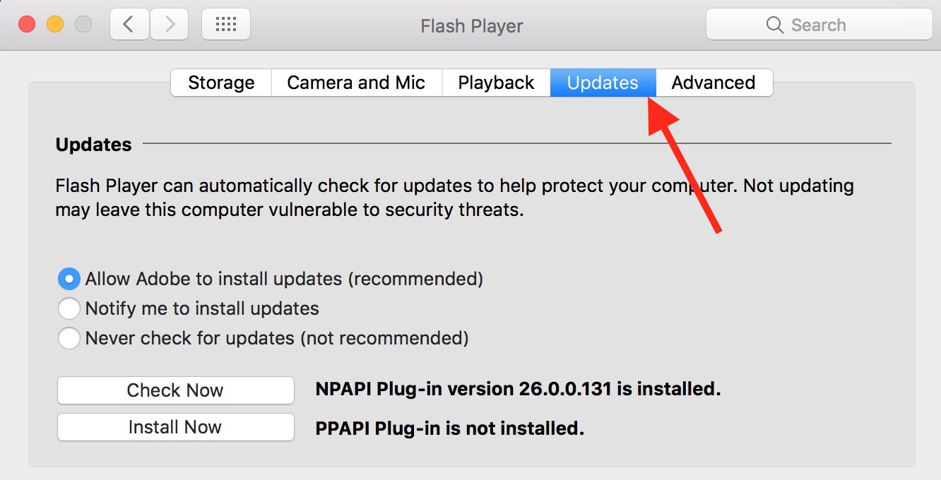 Adobe Flash Player For Mac For Safari